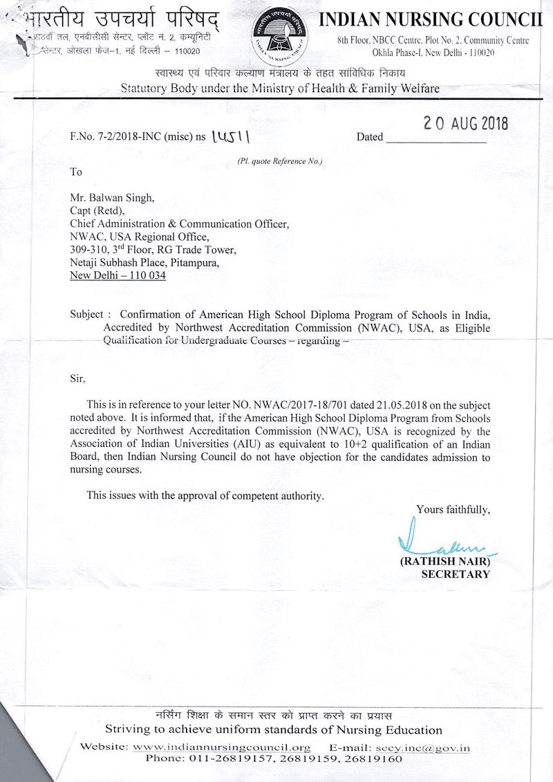 Indian Nursing Council