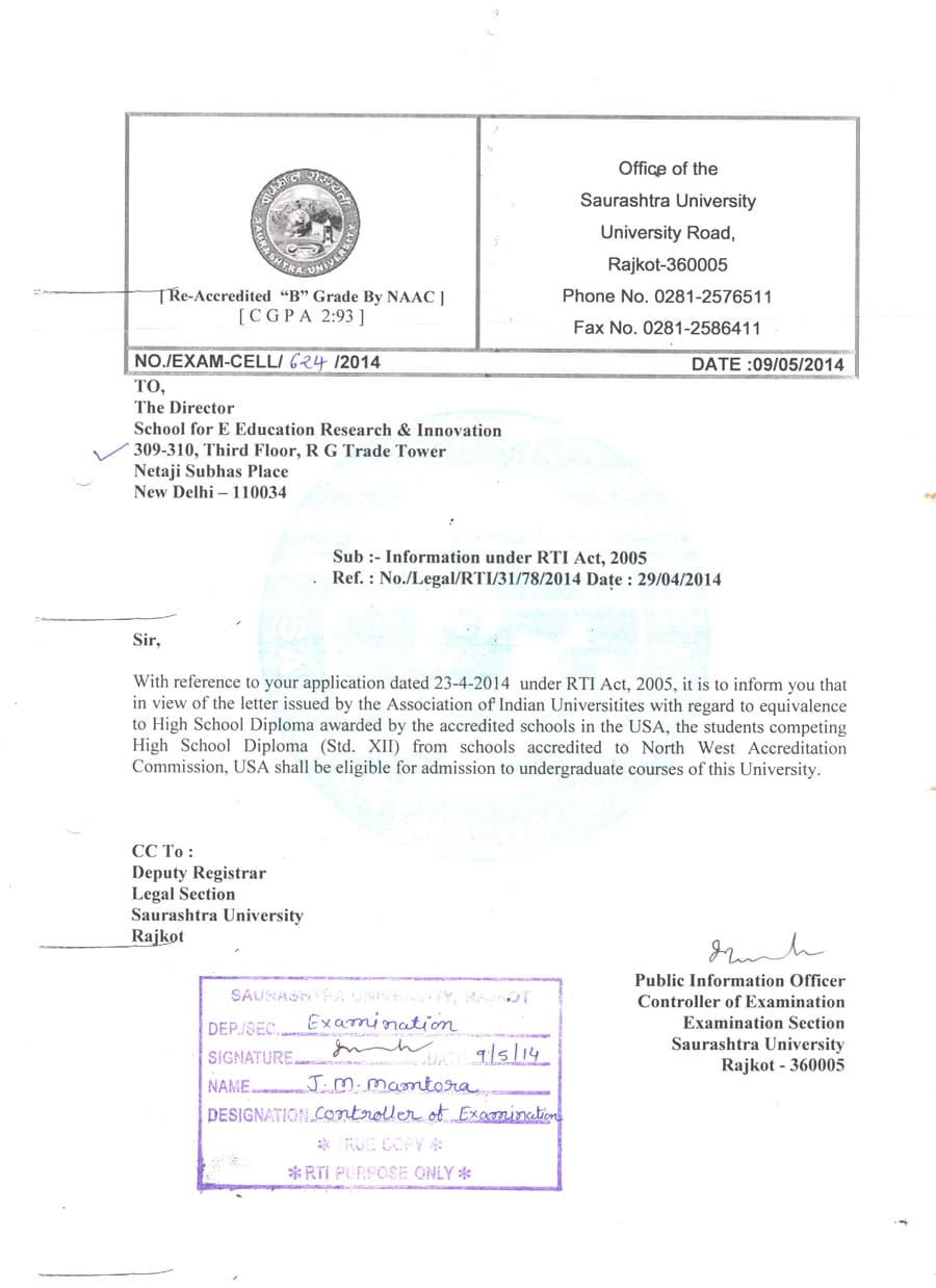 SAURASHTRA UNIVERSITY