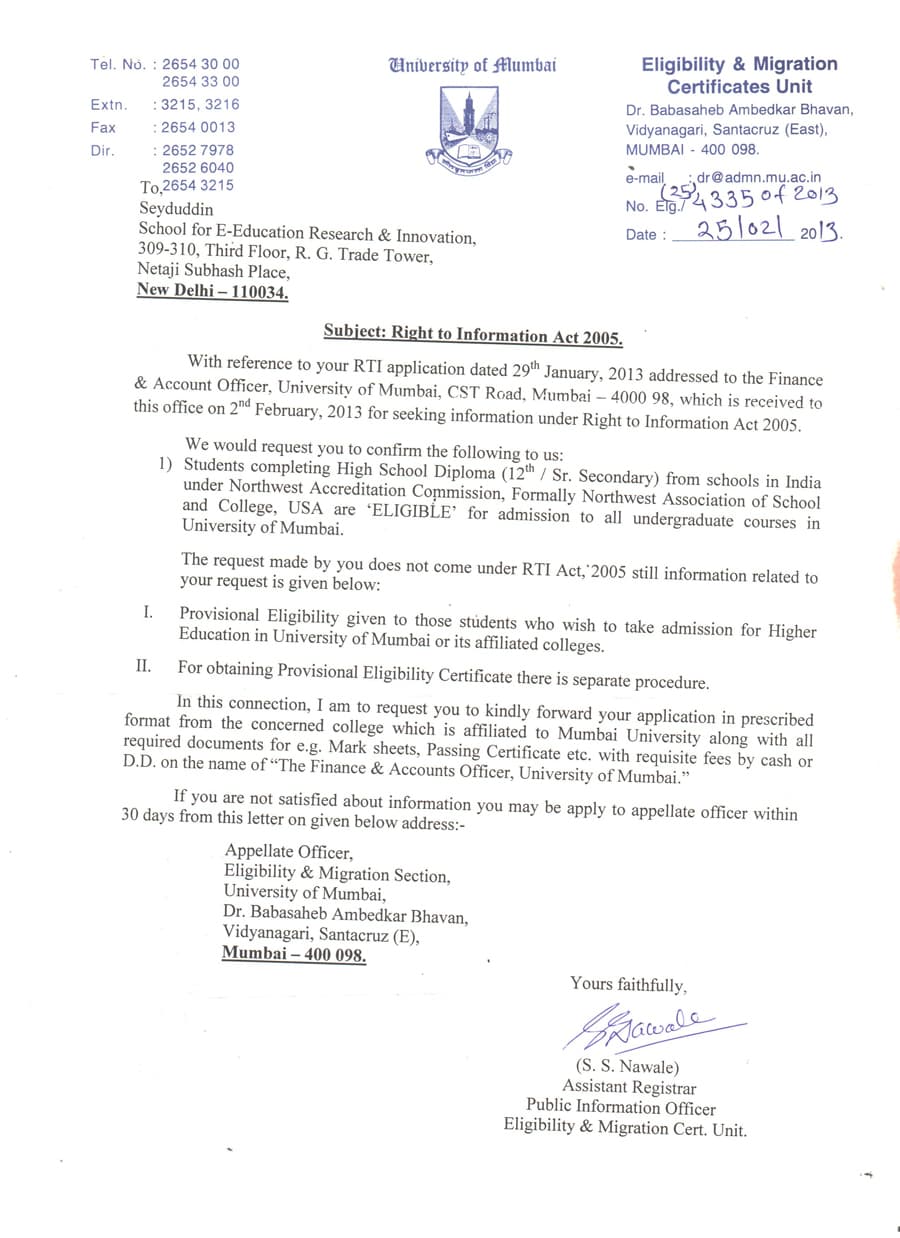 UNIVERSITY OF MUMBAI PAGE 1