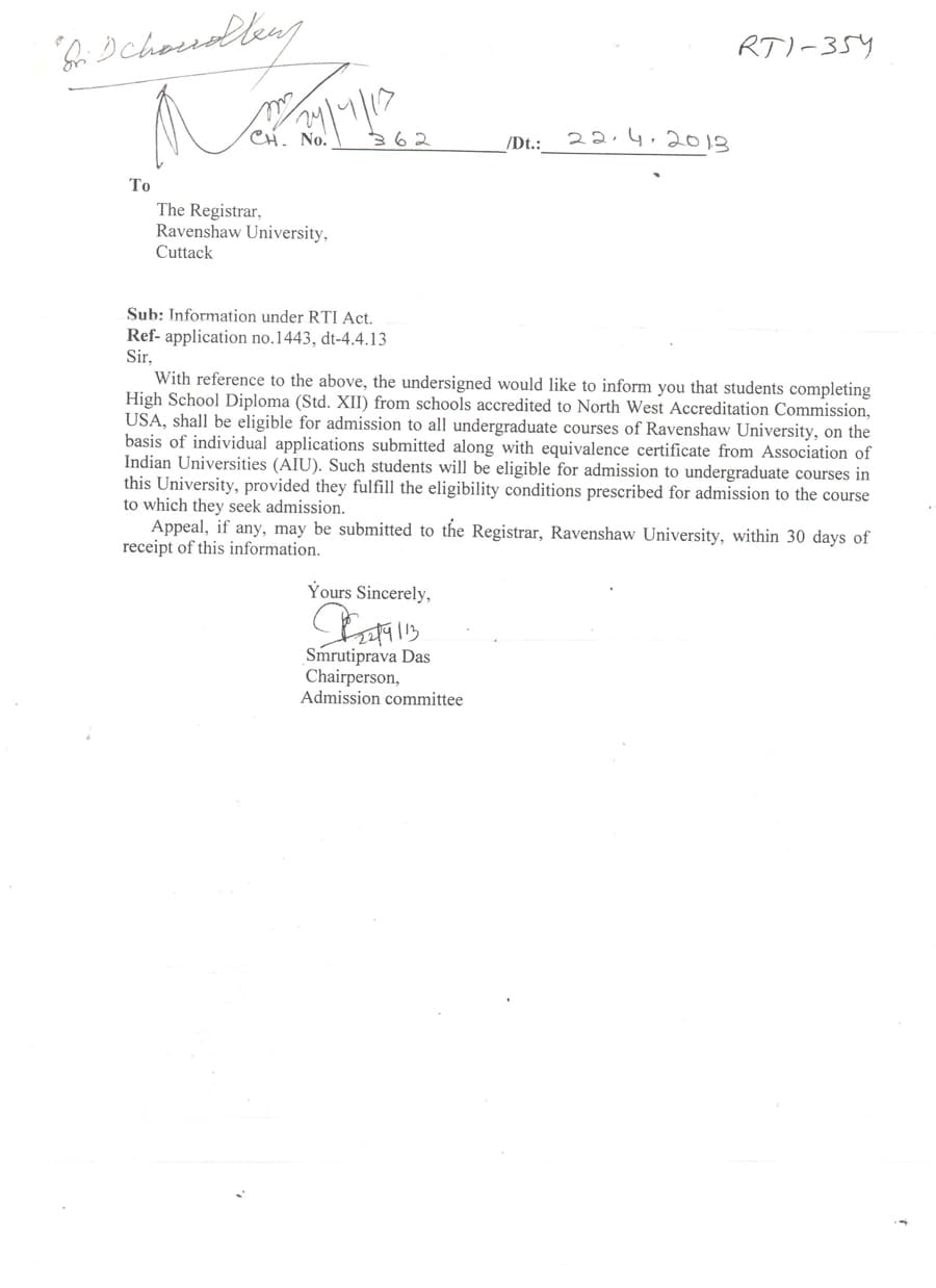 RAVENSHAW UNIVERSITY, CUTTACK