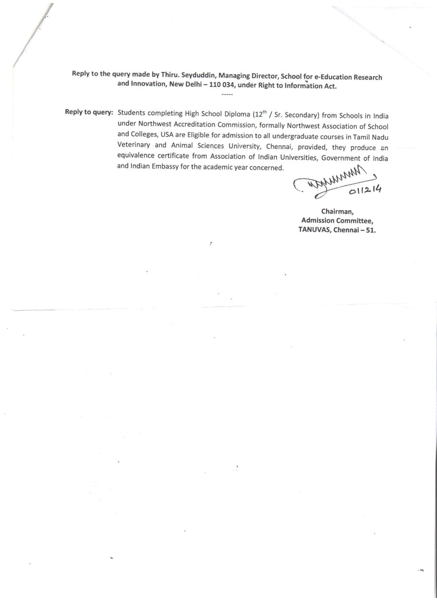 TAMIL NADU VETERINARY AND ANIMAL SCIENCES UNIVERSITY PAGE 2