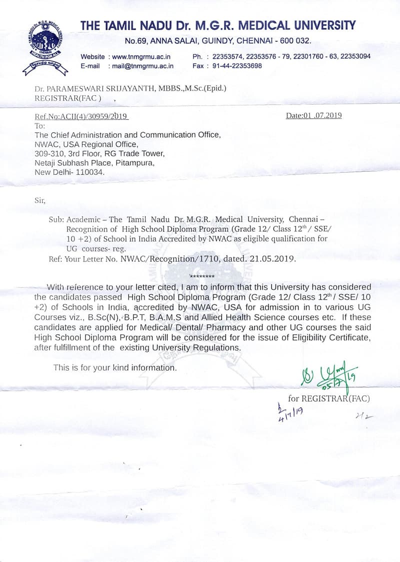 TAMIL NADU DR. J. JAYALALITHA FISHERIES UNIVERSITY