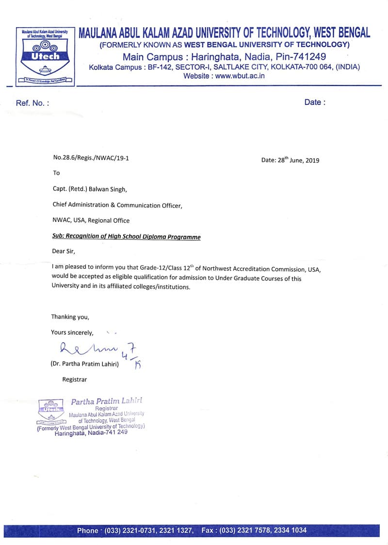 Maulana Abul Kalam Azad University of Technology